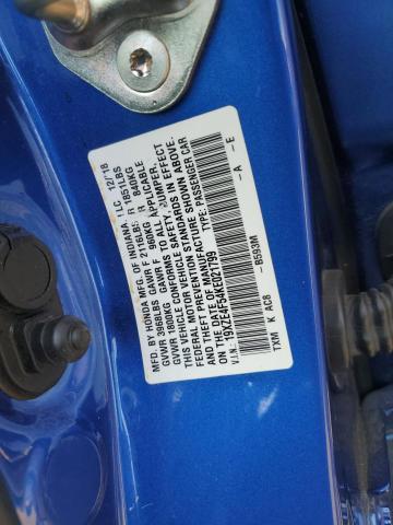 2019 HONDA INSIGHT EX 19XZE4F54KE021799