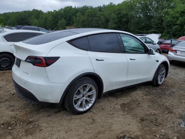 TESLA MODEL Y 2021 white  electric 5YJYGDEE6MF185379 photo #4