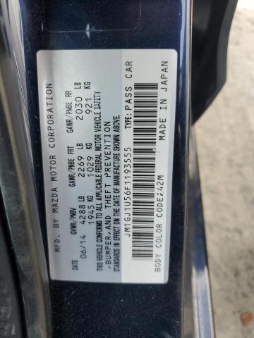 2015 MAZDA 6 SPORT - JM1GJ1U56F1193555