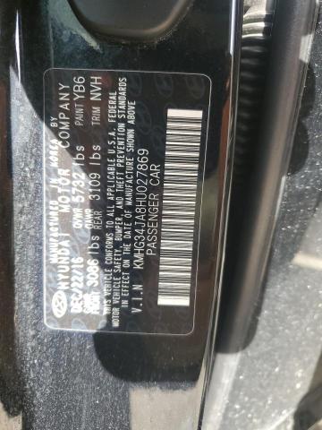 2017 GENESIS G90 PREMIU KMHG34JA8HU027869