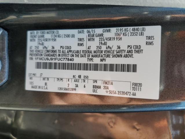2015 FORD ESCAPE TIT 1FMCU9J91FUC77840