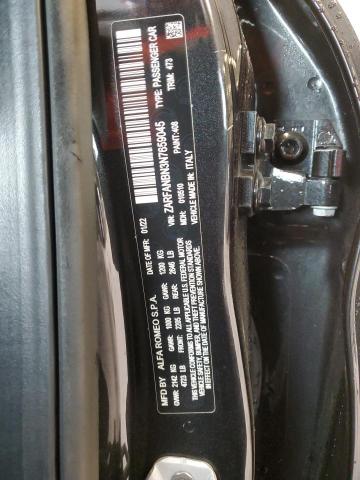 2022 ALFA ROMEO GIULIA SUP ZARFANBN3N7659045