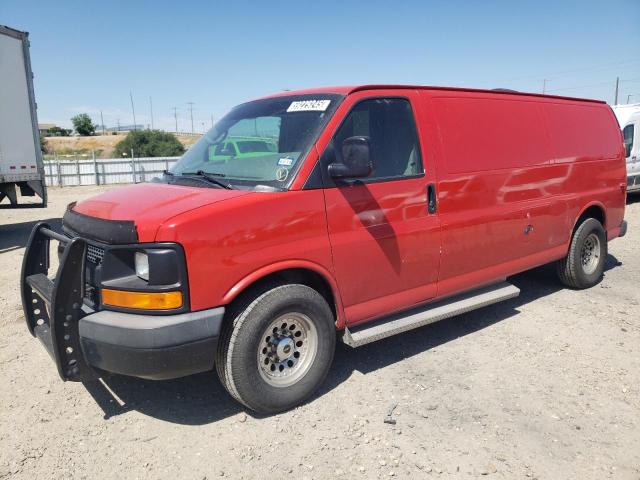 CHEVROLET EXPRESS G2 2009 red extended gas 1GCGG29C791136409 photo #1