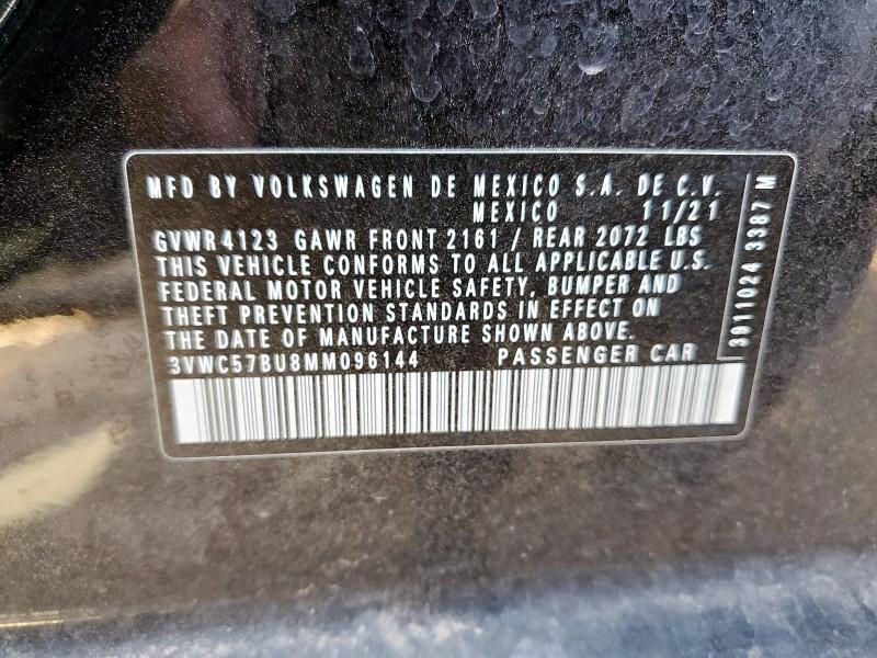2021 VOLKSWAGEN JETTA S - 3VWC57BU8MM096144
