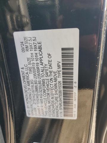 2025 HONDA ODYSSEY SP 5FNRL6H75SB015326
