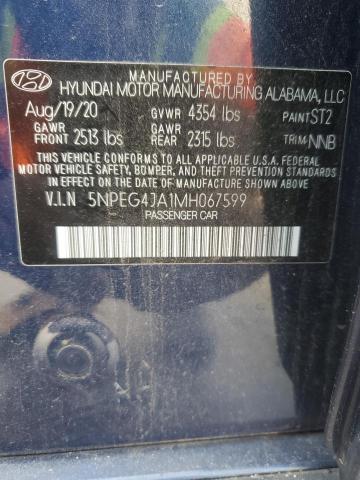 2021 HYUNDAI SONATA SE - 5NPEG4JA1MH067599