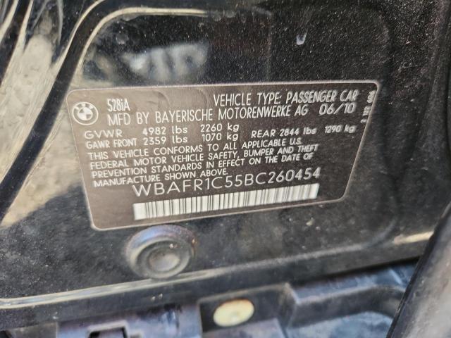 2011 BMW 528 I - WBAFR1C55BC260454
