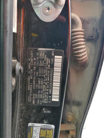 2010 HYUNDAI TUCSON GLS - KM8JU3AC5AU084521
