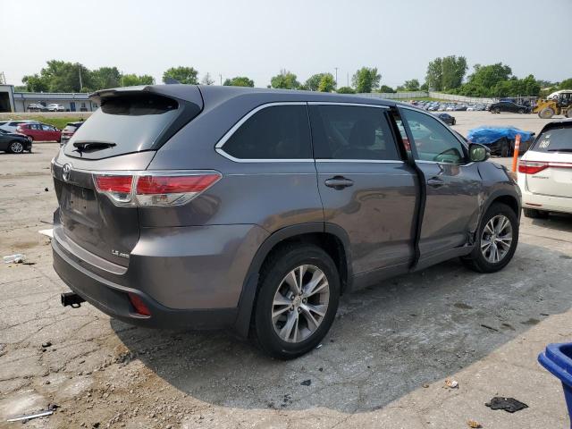 Vin: 5tdbkrfhxfs120124, lot: 59081665, toyota highlander le 20153