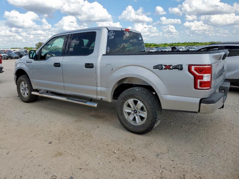 FORD F150 SUPER 2019 silver  gas 1FTEW1E44KKD75001 photo #3