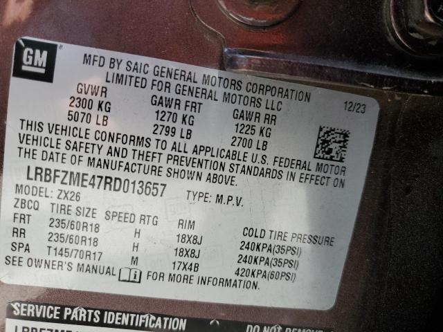 2024 BUICK ENVISION P LRBFZME47RD013657