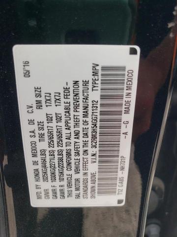 2016 HONDA CR-V EX 3CZRM3H54GG711312