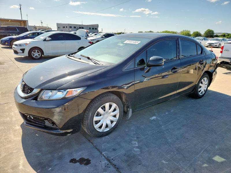 Vin: 2hgfb2f53dh603711, lot: 61441455, honda civic lx 2013 img_1