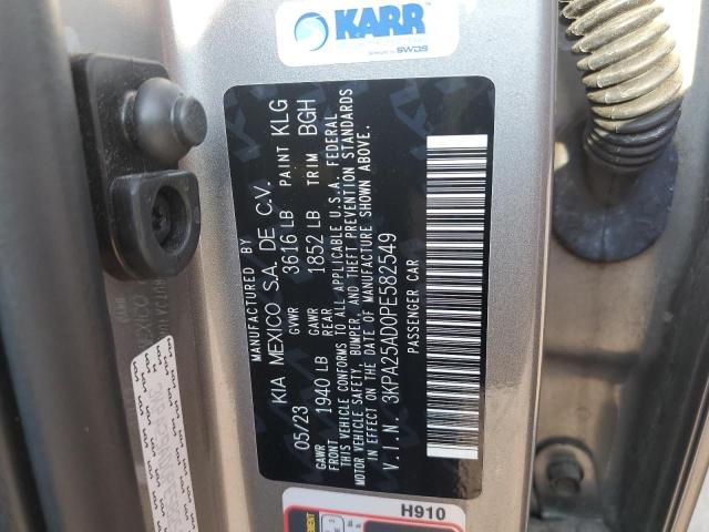 2023 KIA RIO S 3KPA25AD0PE582549