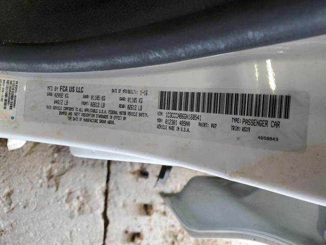 2016 CHRYSLER 200 LIMITE - 1C3CCCAB6GN168541