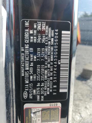 2016 KIA SORENTO SX - 5XYPK4A53GG056044