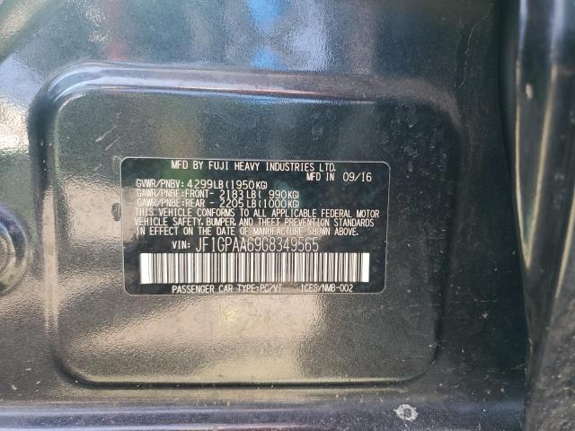 2016 SUBARU IMPREZA JF1GPAA69G8349565