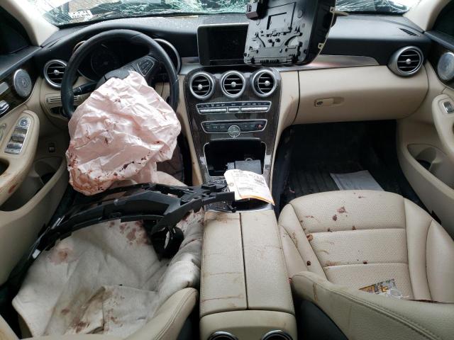 2015 MERCEDES-BENZ C 300 4MAT 55SWF4KB5FU051162