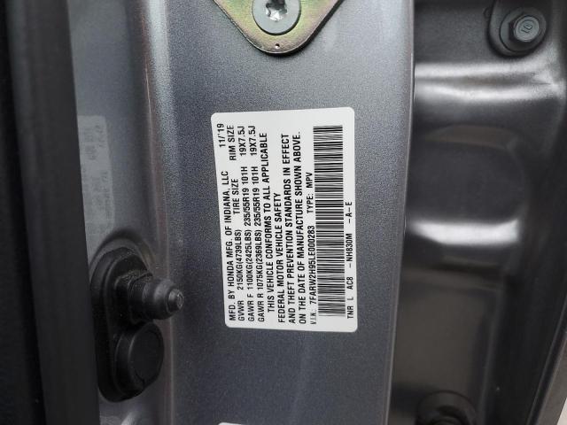 2020 HONDA CR-V TOURI - 7FARW2H95LE000283
