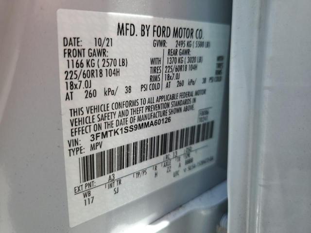 2021 FORD MUSTANG MACH-E SELECT 3FMTK1SS9MMA60126