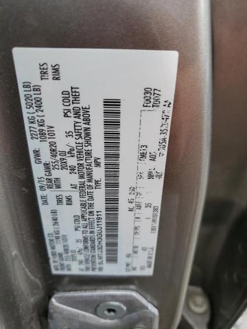 2016 LINCOLN MKC RESERV - 5LMTJ3DH3GUJ11911