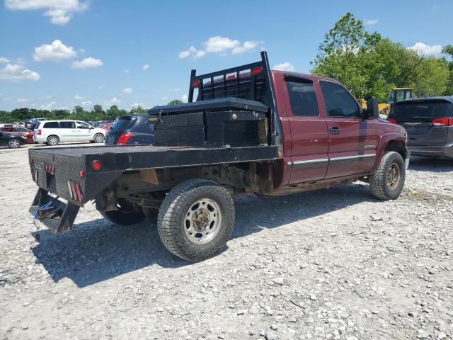 CHEVROLET SILVERADO 2002 burgundy 4dr ext gas 1GCHK29G82E138433 photo #4