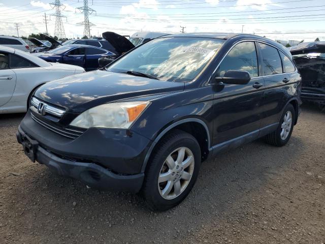 HONDA CR-V EX 2007 black  gas JHLRE48517C062454 photo #1