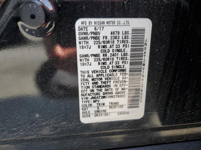 2017 NISSAN ROGUE S - JN8AT2MV1HW279002