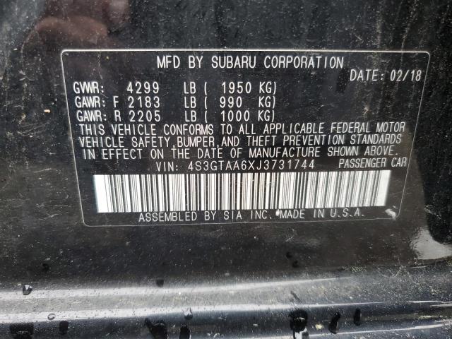 2018 SUBARU IMPREZA 4S3GTAA6XJ3731744