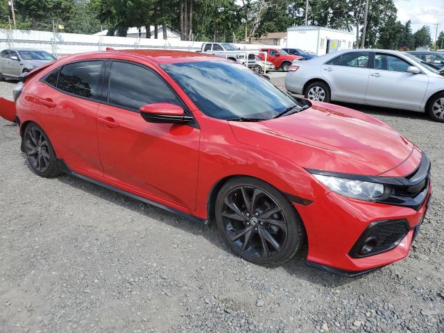 Vin: shhfk7h47ju426175, lot: 60207915, honda civic sport 20184