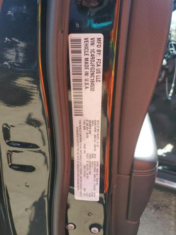 2022 DODGE DURANGO PU 1C4RDJFG2NC184532