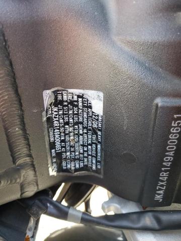 2009 KAWASAKI ZX600 R JKAZX4R149A006651