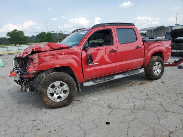 TOYOTA TACOMA DOU 2005 red  gas 5TEJU62N45Z105734 photo #1