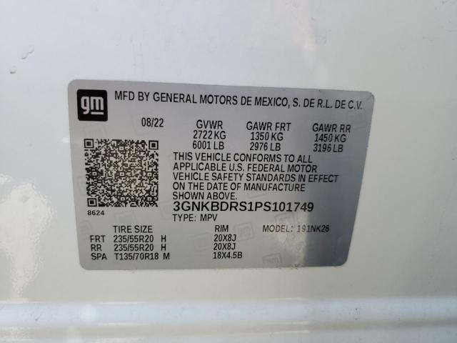 2023 CHEVROLET BLAZER 3LT - 3GNKBDRS1PS101749