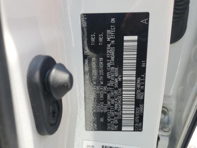 2021 TOYOTA HIGHLANDER - 5TDGZRAH5MS061246