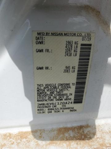 2020 NISSAN ALTIMA SR - 1N4BL4CV4LC120424
