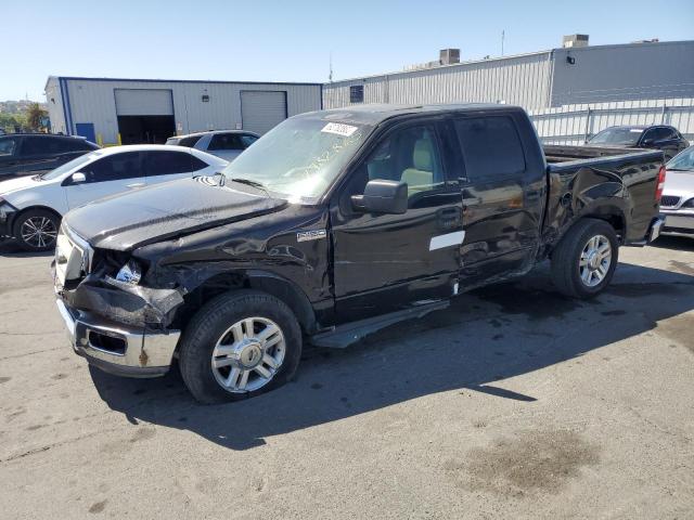 FORD F150 SUPER 2004 black  gas 1FTPW12544KC52193 photo #1