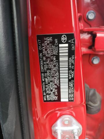 2017 TOYOTA PRIUS C - JTDKDTB38H1593411
