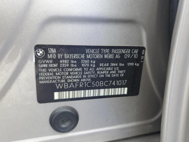 2011 BMW 528 I - WBAFR1C50BC741017