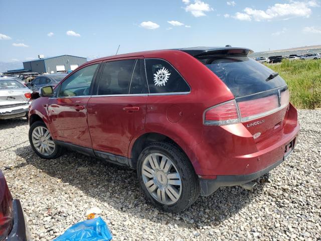LINCOLN MKX 2008 red  gas 2LMDU88C18BJ32388 photo #3