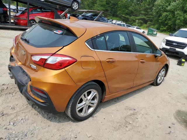 Vin: 3g1be6sm5hs598791, lot: 58535805, chevrolet cruze lt 20173