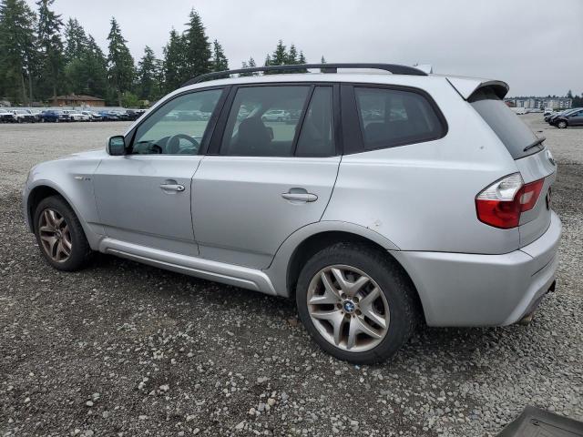 BMW X3 3.0I 2006 silver  gas WBXPA93496WG83925 photo #3
