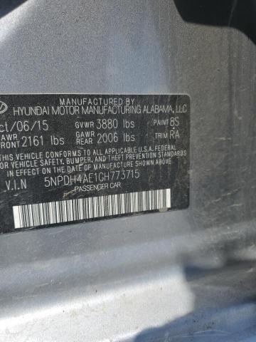 5npdh4ae1gh773715 - 2016 Hyundai Elantra Se - #61581985