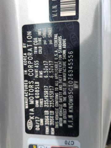 2018 KIA SEDONA LX KNDMB5C10J6345556