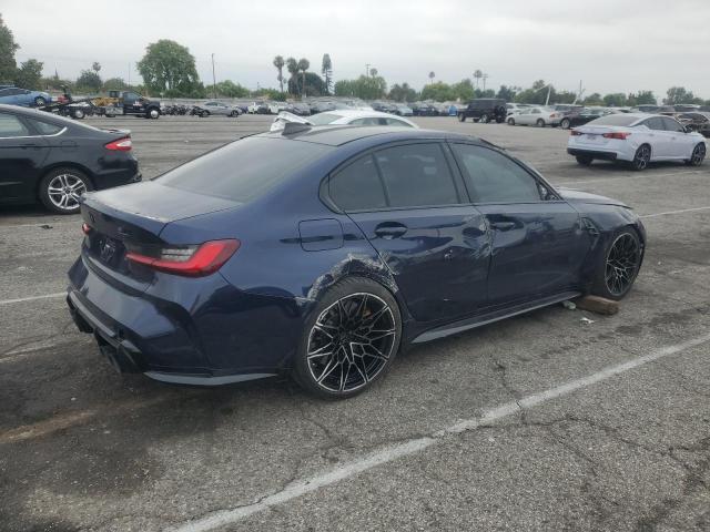 BMW M3 COMPETI 2022 blue  gas WBS43AY00NFM14007 photo #4