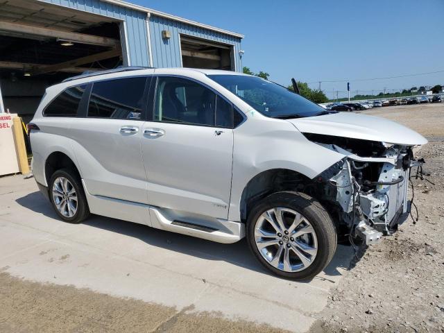 Vin: 5tderkec1ms003969, lot: 59973655, toyota sienna limited 20214