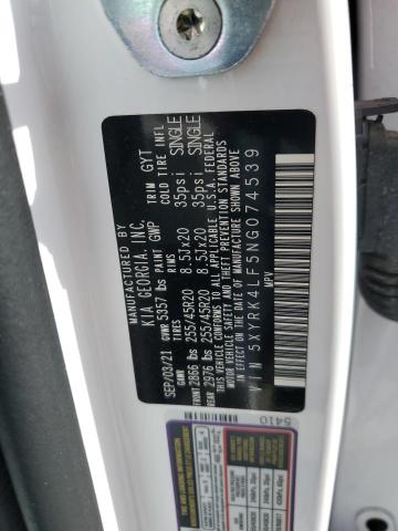 2022 KIA SORENTO SX 5XYRK4LF5NG074539