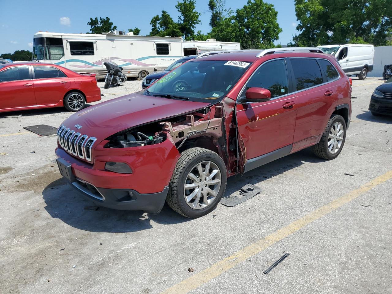  Salvage Jeep Grand Cherokee