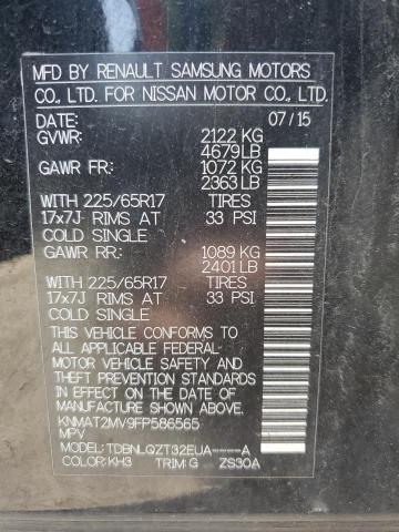 2015 NISSAN ROGUE S KNMAT2MV9FP586565