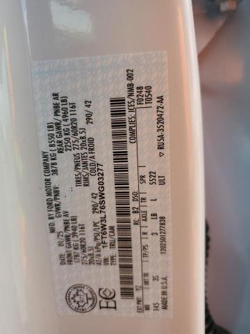 2025 FORD F150 LIGHT 1FT6W3L76SWG03277